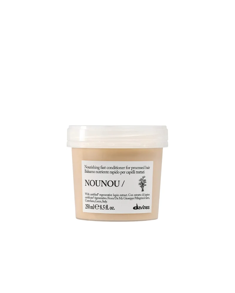 DAVINES NOUNOU CONDITIONER – Conditioner Nutriente per Capelli Danneggiati, Secchi e Trattati