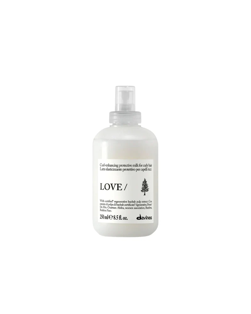 DAVINES LOVE CURL ENHANCING MILK – Latte Leave-In Elasticizzante per Capelli Ricci e Mossi