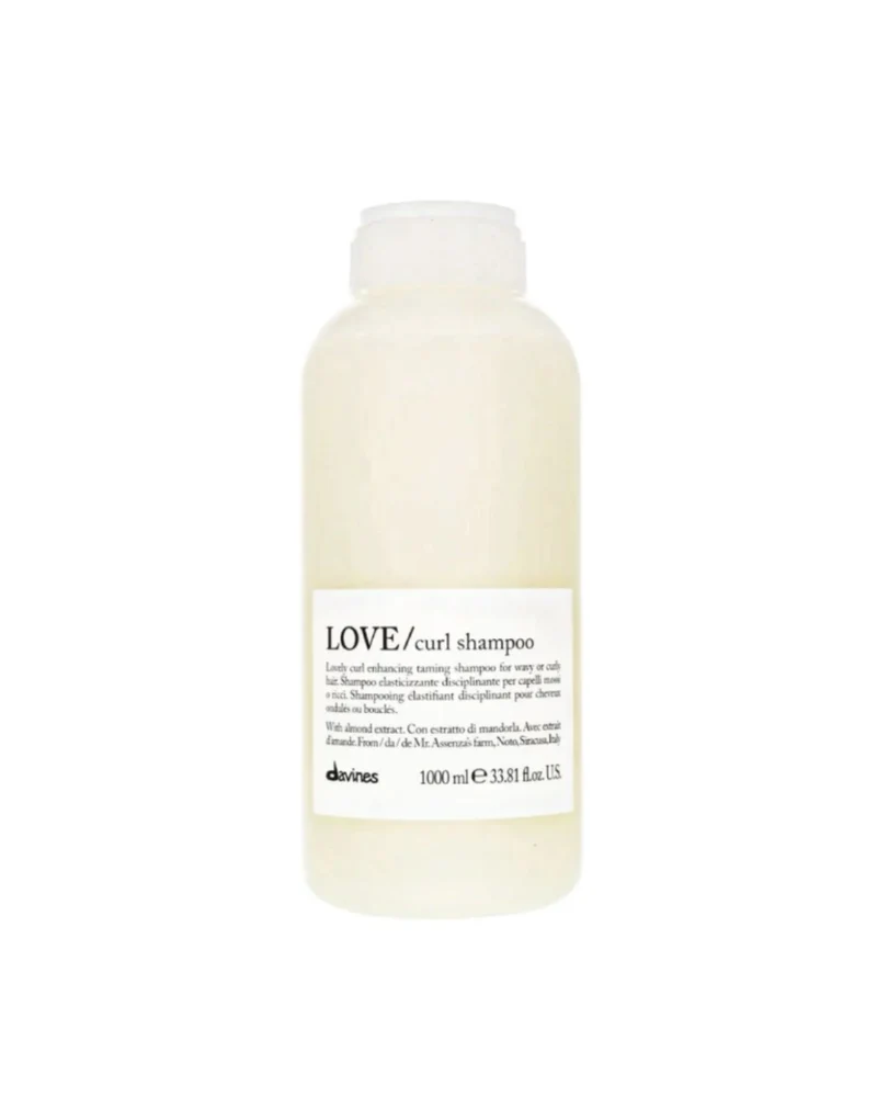 DAVINES LOVE CURL SHAMPOO – Shampoo Elasticizzante per Capelli Ricci e Mossi 1000 ml