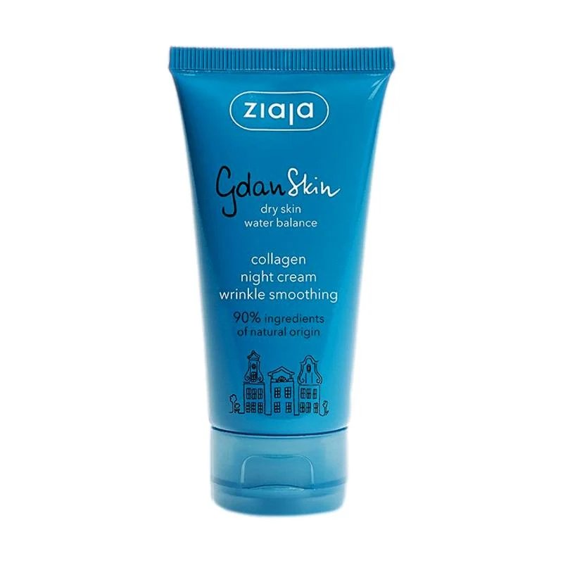 Crema facial de noche con colágeno - GdanSkin
