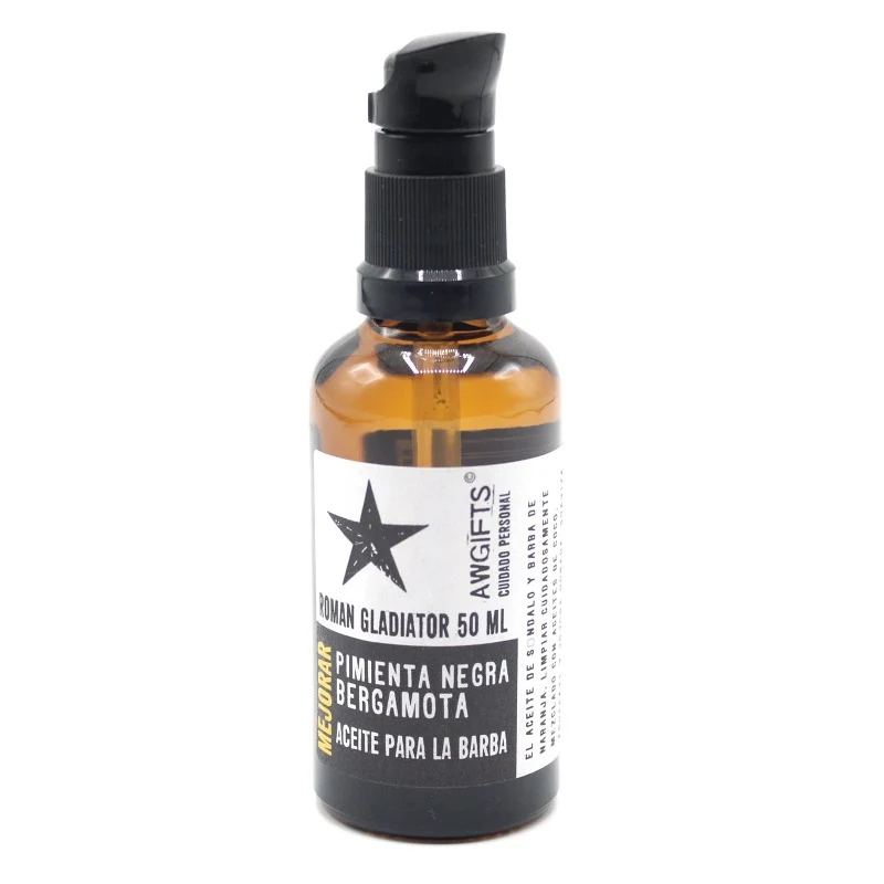 Aceite para BARBA & BIGOTE - 100% NATURAL