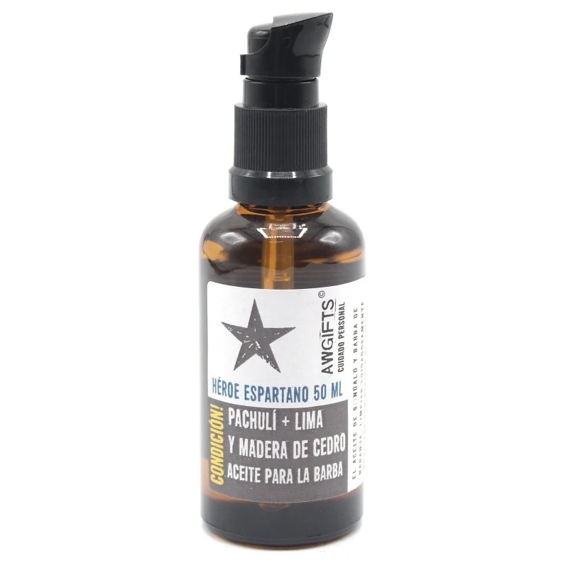 Aceite para BARBA & BIGOTE - 100% NATURAL