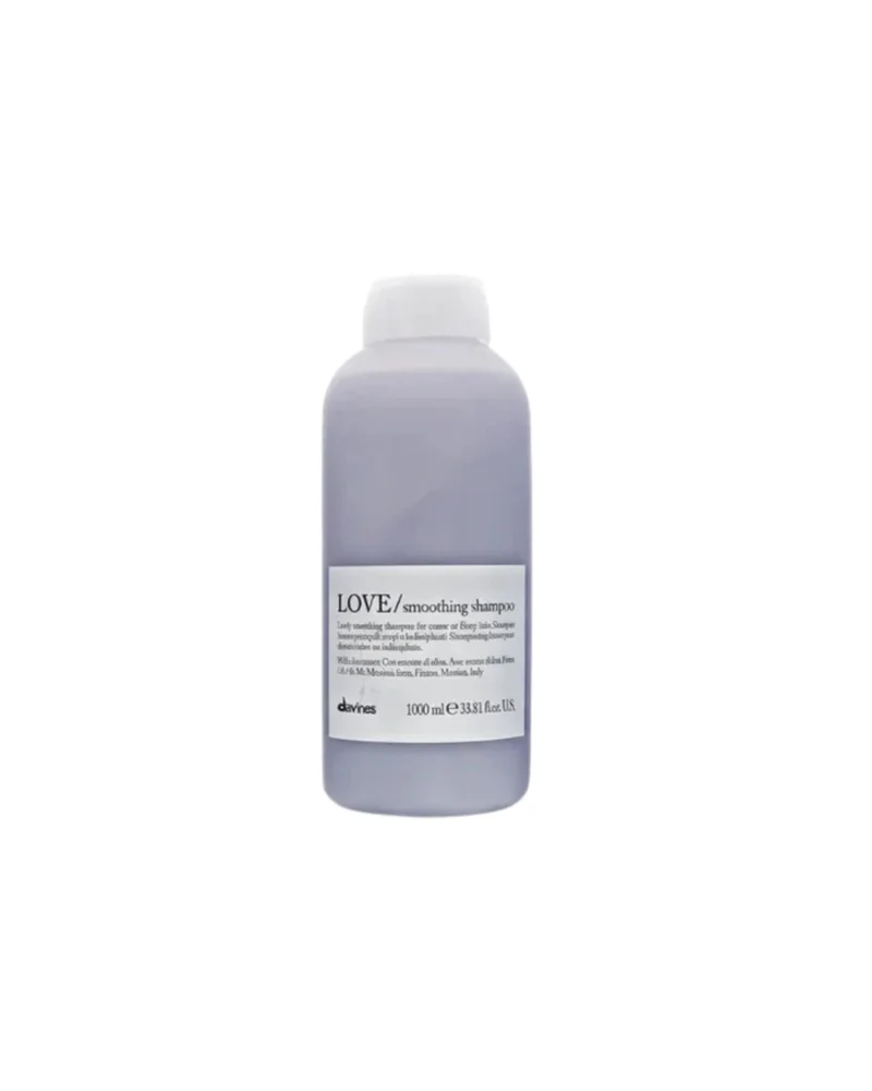 DAVINES LOVE SMOOTHING SHAMPOO – Shampoo Lisciante per Capelli Crespi e Ribelli 1000 ml