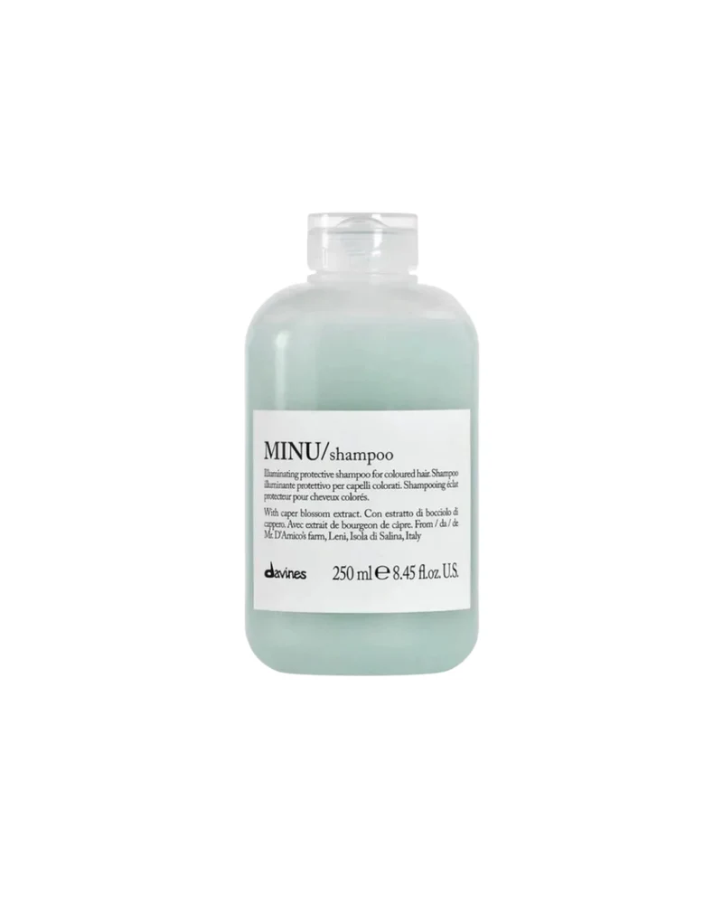 DAVINES MINU SHAMPOO – Shampoo Illuminante e Protettivo per Capelli Colorati