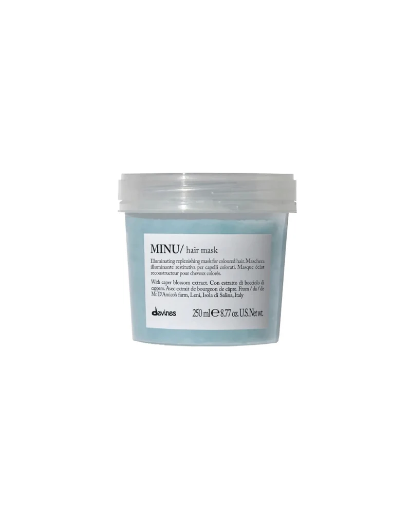 DAVINES MINU HAIR MASK – Maschera Illuminante per Capelli Colorati