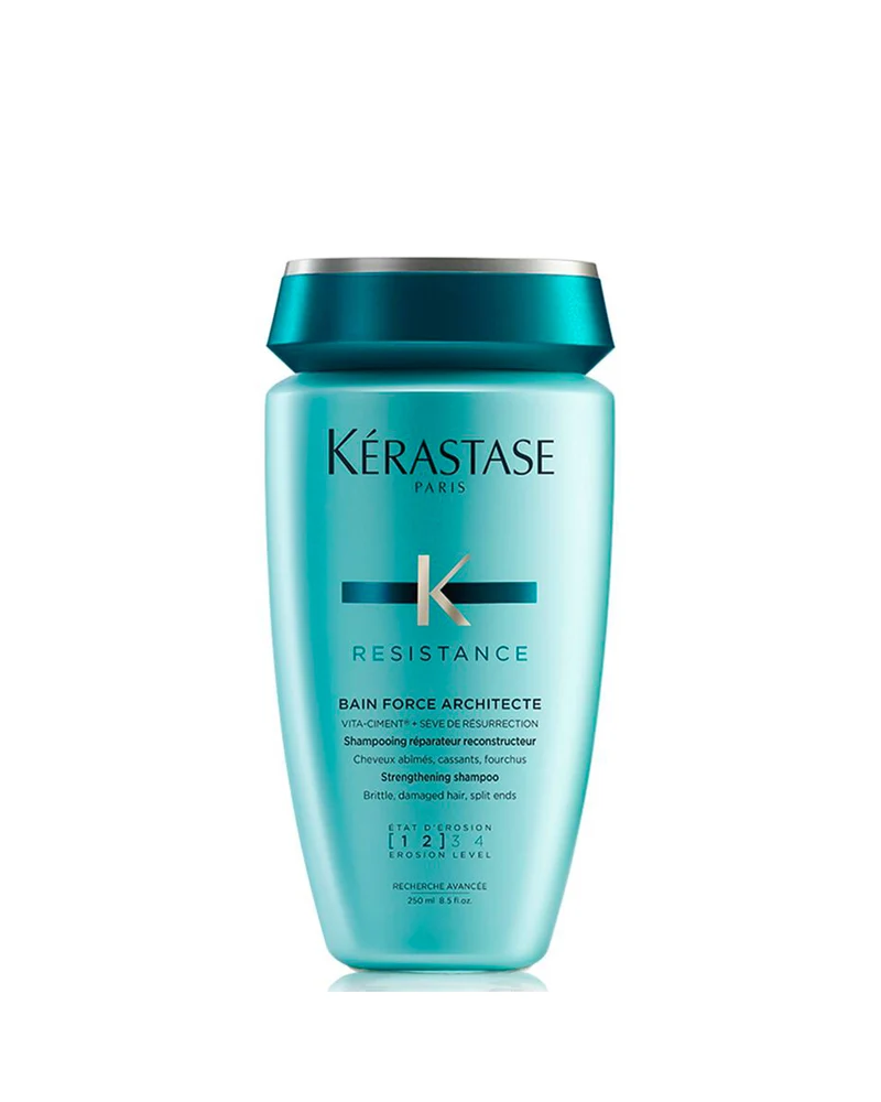 KÉRASTASE RÉSISTANCE BAIN FORCE ARCHITECTE – Shampoo ricostituente per capelli fragili e danneggiati