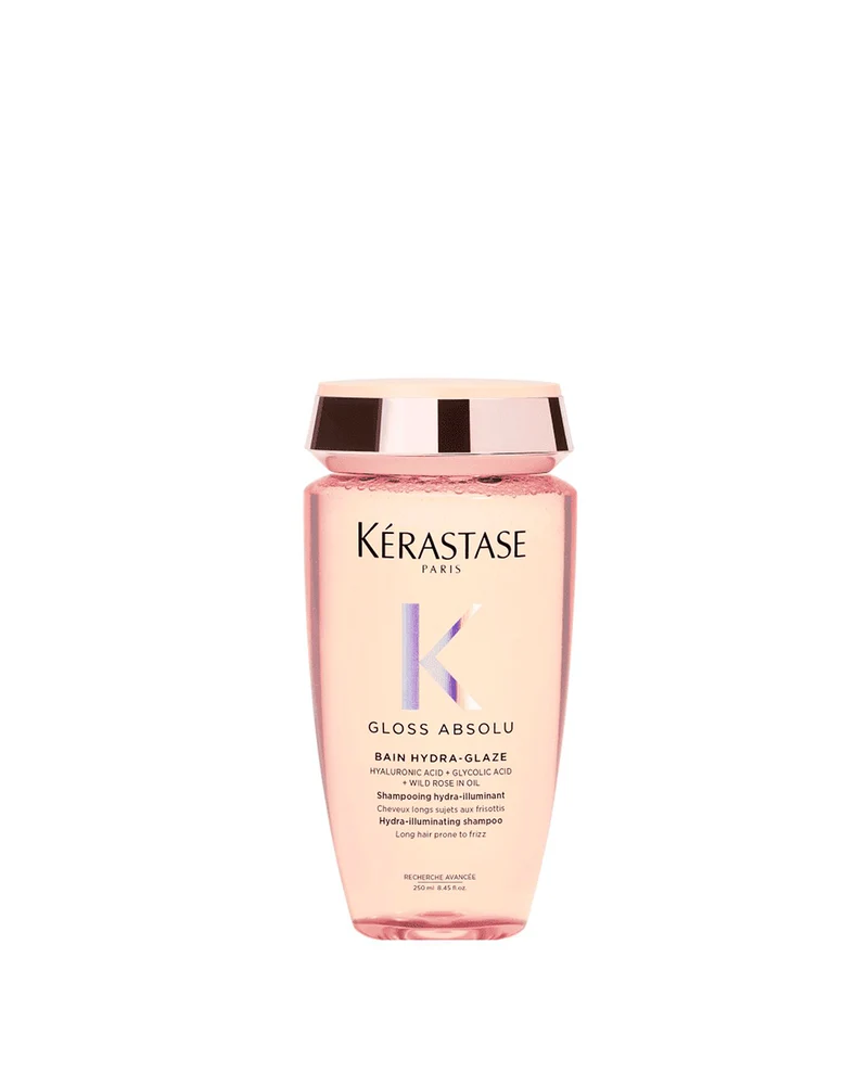 KÉRASTASE GLOSS ABSOLU BAIN HYDRA-GLAZE – Shampoo illuminante anti-crespo per capelli lunghi