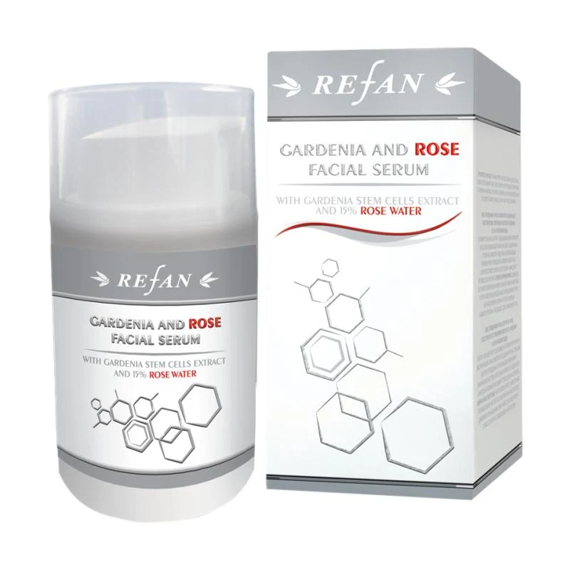 Suero facial - Gardenia y Aceite de Rosas