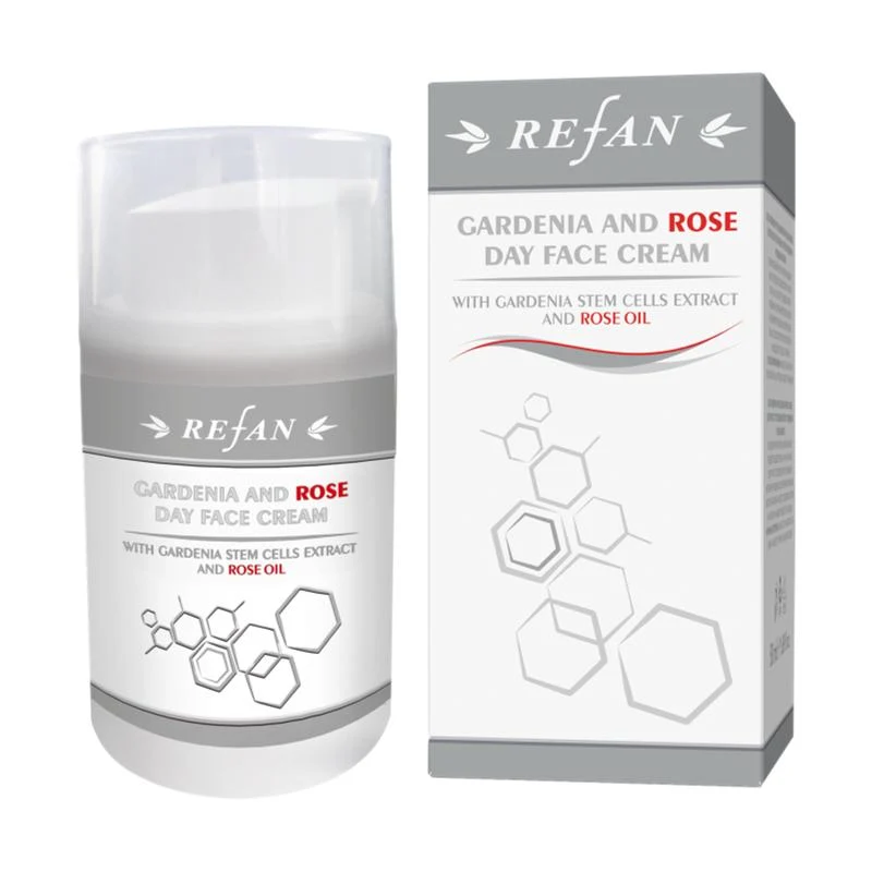 Crema facial de Día - Gardenia y Aceite de Rosas