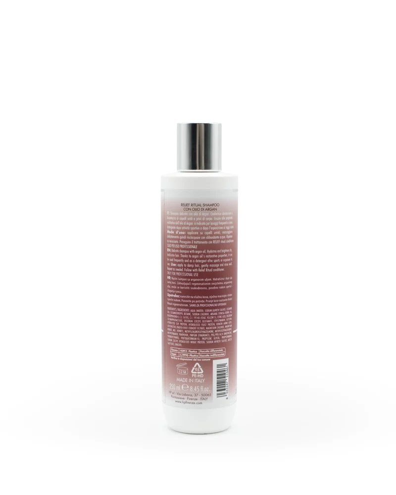 HP FIRENZE - RELIEF RITUAL - 1 Shampoo delicato con olio di Argan