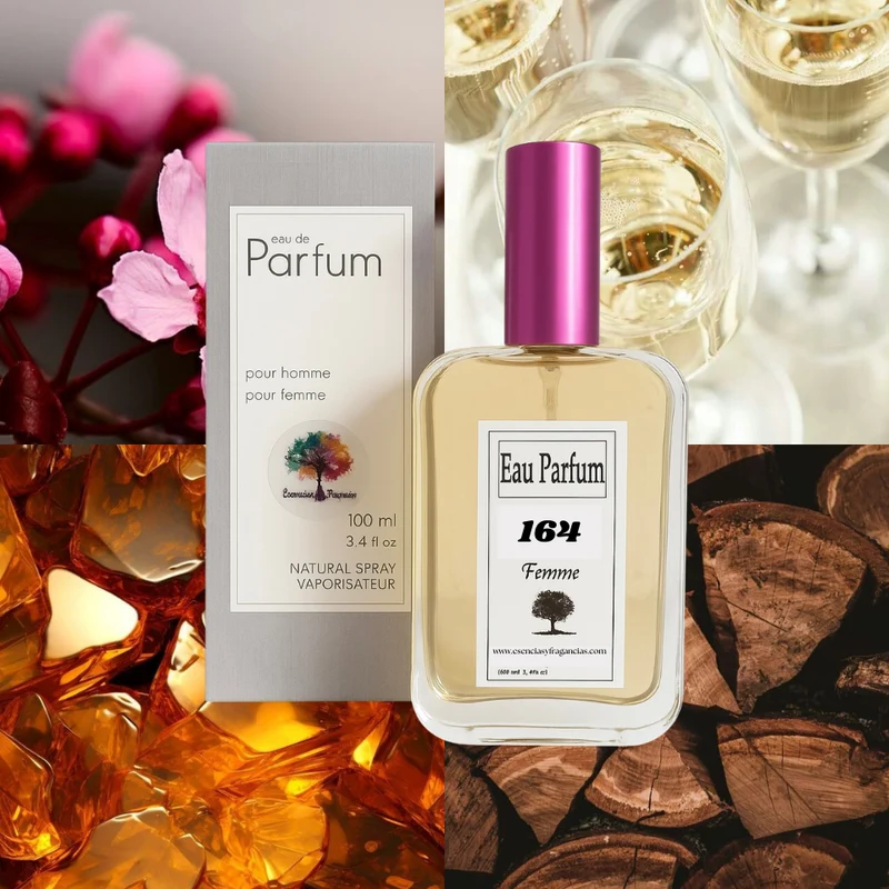Perfume Femenino 164 - Símil 212 VIP Rosé de Carolina Herrera
