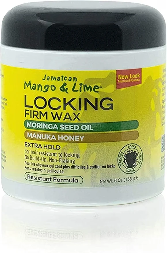 Jamaican Mango & Lime Resistant Formula Locking Gel (6 oz / 177 ml aprox.) | Gel fijador resistente para locs, trenzas y twists con acabado sin escamas