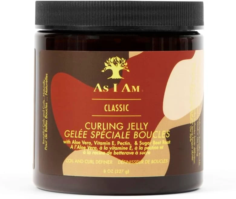 As I Am Curling Jelly (454 g) | Gelatina definidora para rizos y coils - fijación, definición y control del frizz sin apelmazar
