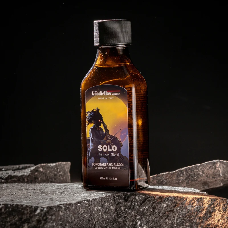 The Goodfellas' smile Solo Aftershave Splash 月光鎮魂者 不含酒精配方 敏感肌適用