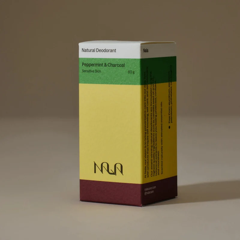 Nala Peppermint & Activated Charcoal Natural Deodorant 天然香體膏｜薄荷活性炭