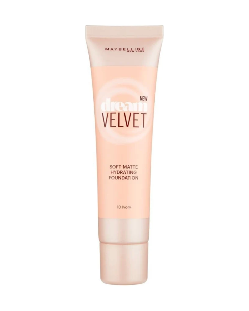 Maybelline - New York Dream Velvet Soft Matte Foundation 30ml - Base de Maquillaje Hidratante