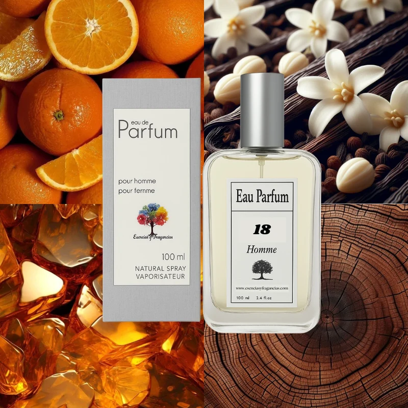 Perfume Masculino 18 - Símil Allure Homme Sport de Chan...