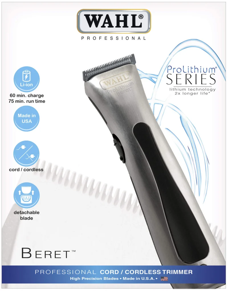 Wahl 無線小電剪BERET CORDLESS Trimmer