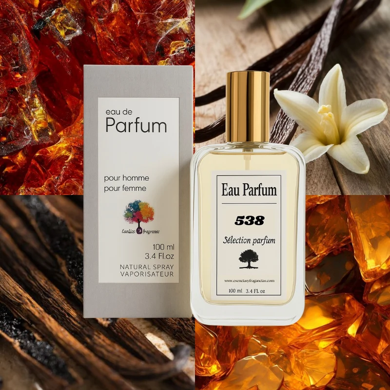 Perfume Nicho 538 - Símil Black Phantom de By Kilian (Unisex)