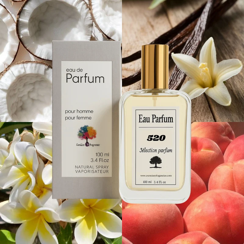 Perfume Nicho 520 - Símil Coco Vanille de Mancera (Femenino)