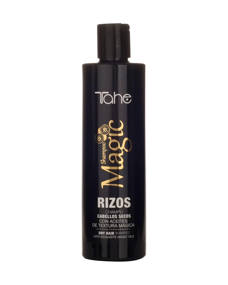 Tahe Magic Rizos Champú para Cabellos Secos, Efecto Hidratante Anti-encrespamiento 300ml