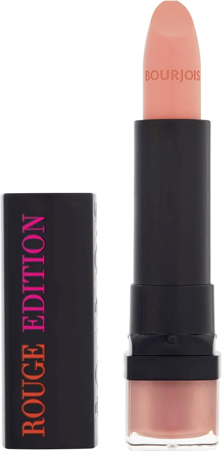 Bourjois Rouge Edition – Barra de Labios 12 Horas Larga Duración (31 tonos, gran selección de Rojos y Nudes)