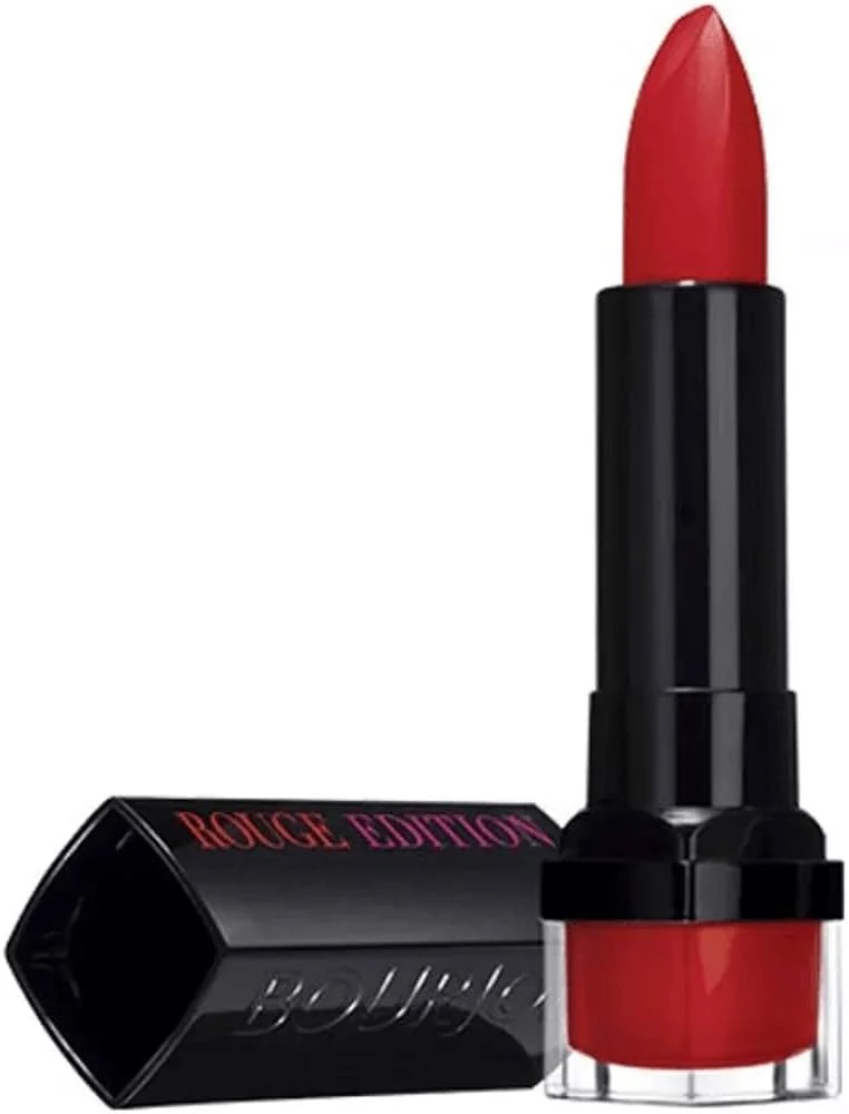 Bourjois Rouge Edition – Barra de Labios 12 Horas Larga Duración (31 tonos, gran selección de Rojos y Nudes)