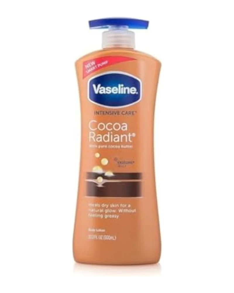 Vaseline Intensive Care Cocoa Glow Body Cream – Crema corporal nutritiva 600 ml