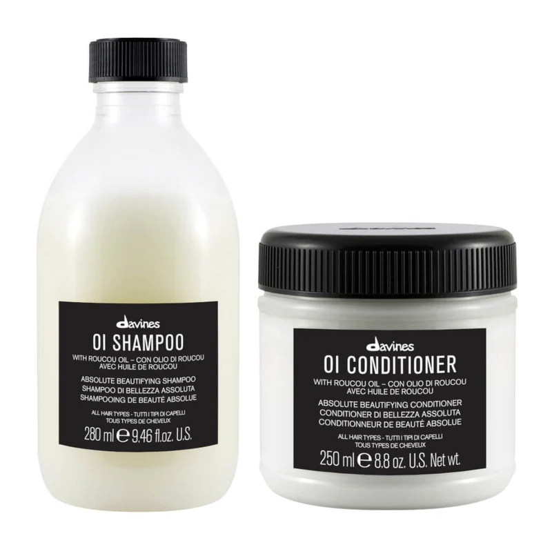 Davines OI Champú 280ml + OI Acondicionador 250ml