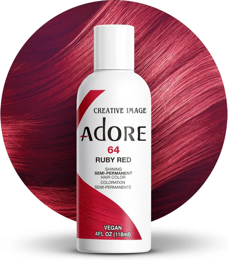 Adore Shining Semi-Permanent Hair Color – Tinte semipermanente (118 ml) | Color sin amoníaco y amplia gama de tonos