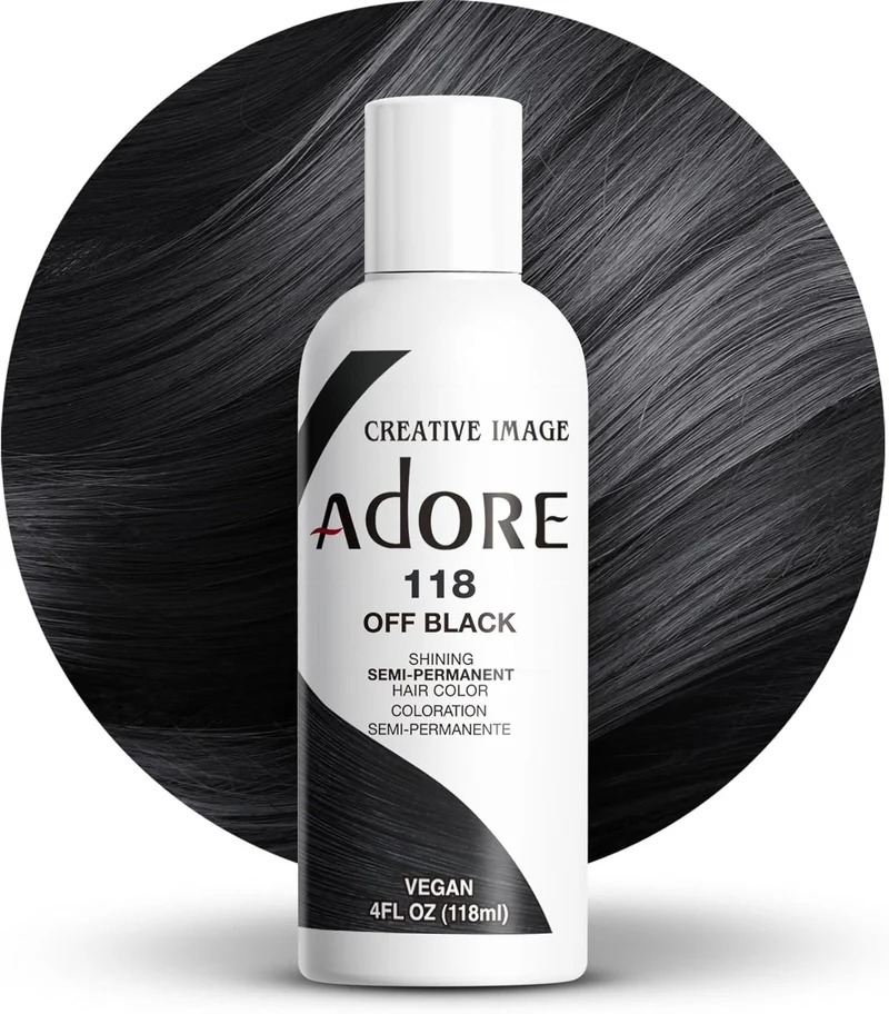 Adore Shining Semi-Permanent Hair Color – Tinte semipermanente (118 ml) | Color sin amoníaco y amplia gama de tonos