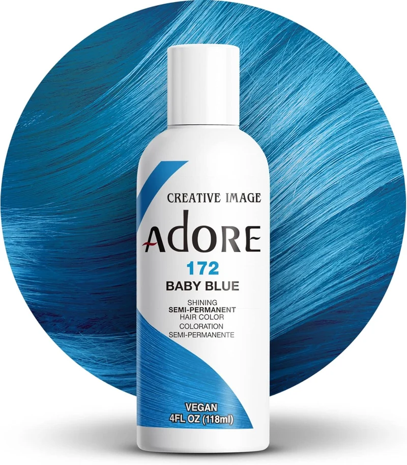 Adore Shining Semi-Permanent Hair Color – Tinte semipermanente (118 ml) | Color sin amoníaco y amplia gama de tonos
