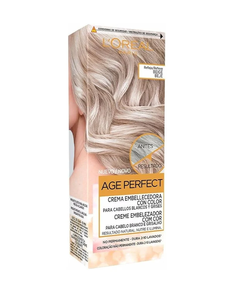 L'Oreal Paris Age Perfect Crema Embellecedora con Color - Tono Beige