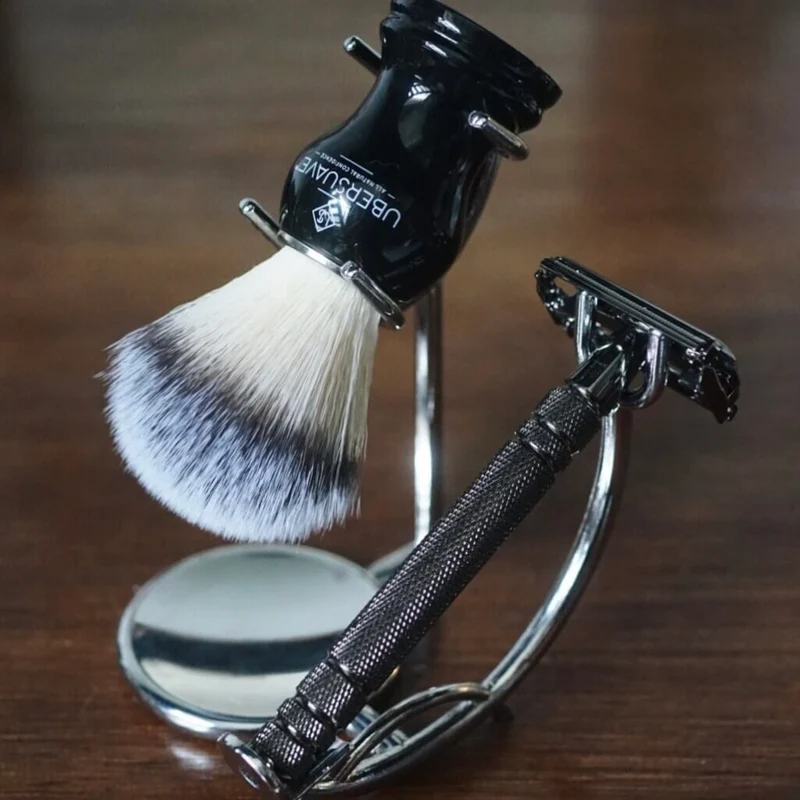 Ubersuave Eco-Razor 蝴蝶式雙刃炮銅剃鬚刀103GM