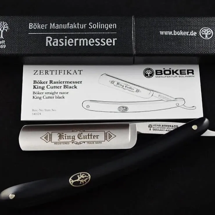德國 Boker 直式剃刀 140524 King Cutter