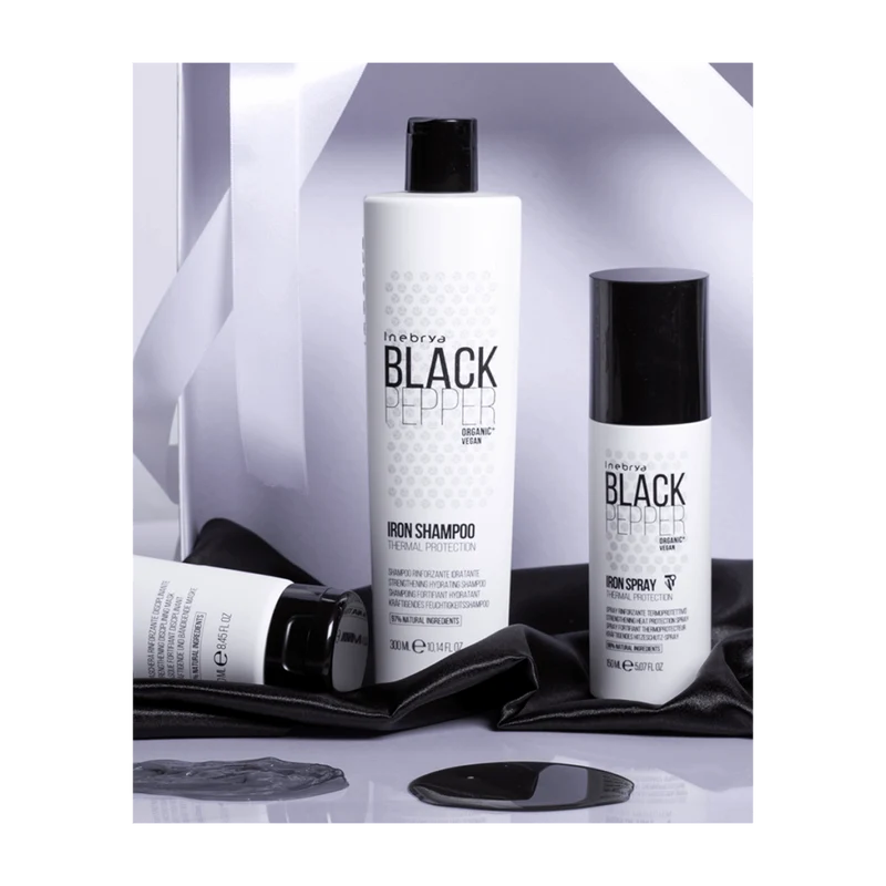 Inebrya Iron shampoo thernal protection 300ml /1000ml 強化保濕洗頭水