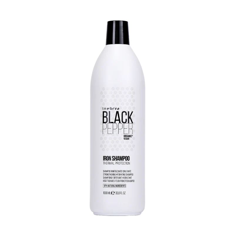 Inebrya Iron shampoo thernal protection 300ml /1000ml 強化保濕洗頭水