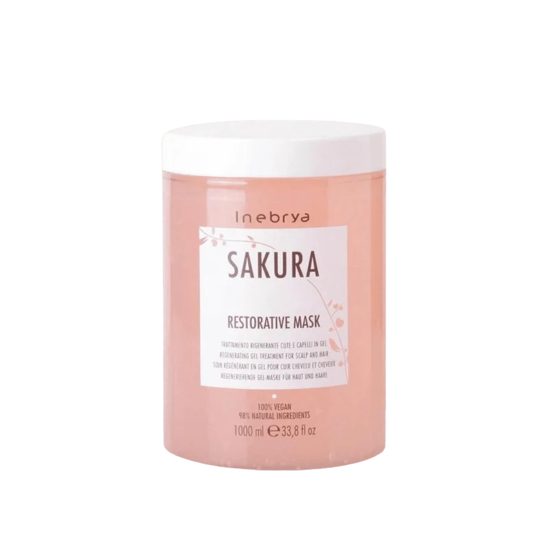 Inebrya Sakura Restorative Mask 櫻花保濕焗油250ml / 1000ml