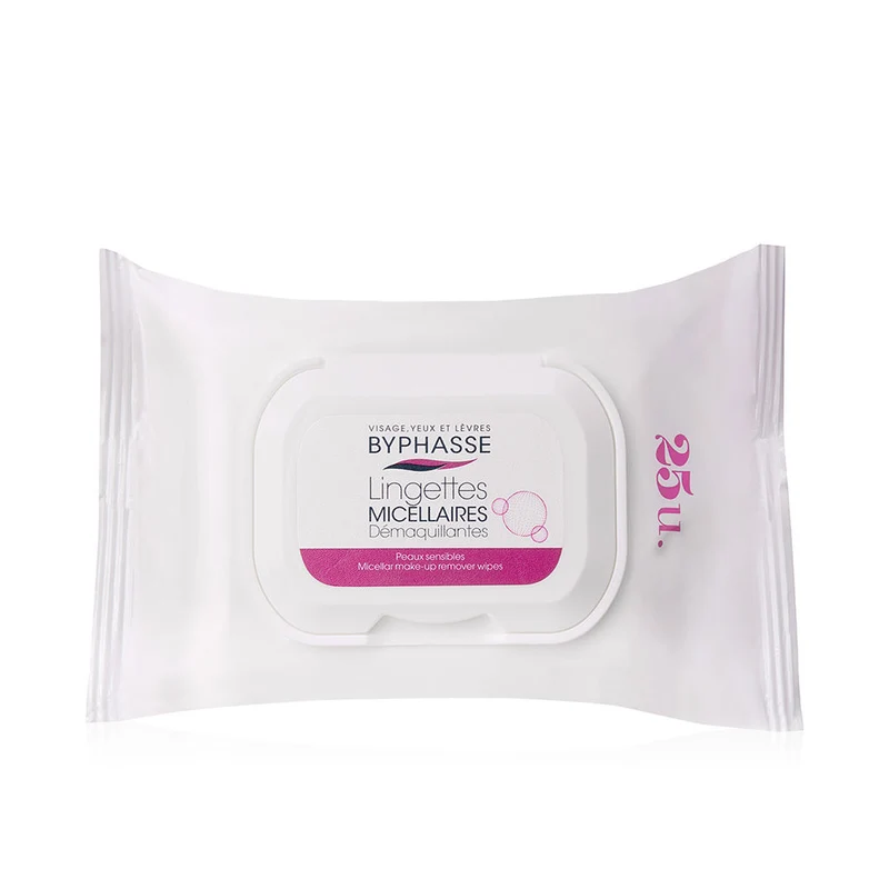 BYPHASSE - Cosmética Facial - TOALLITAS DESMAQUILLANTES