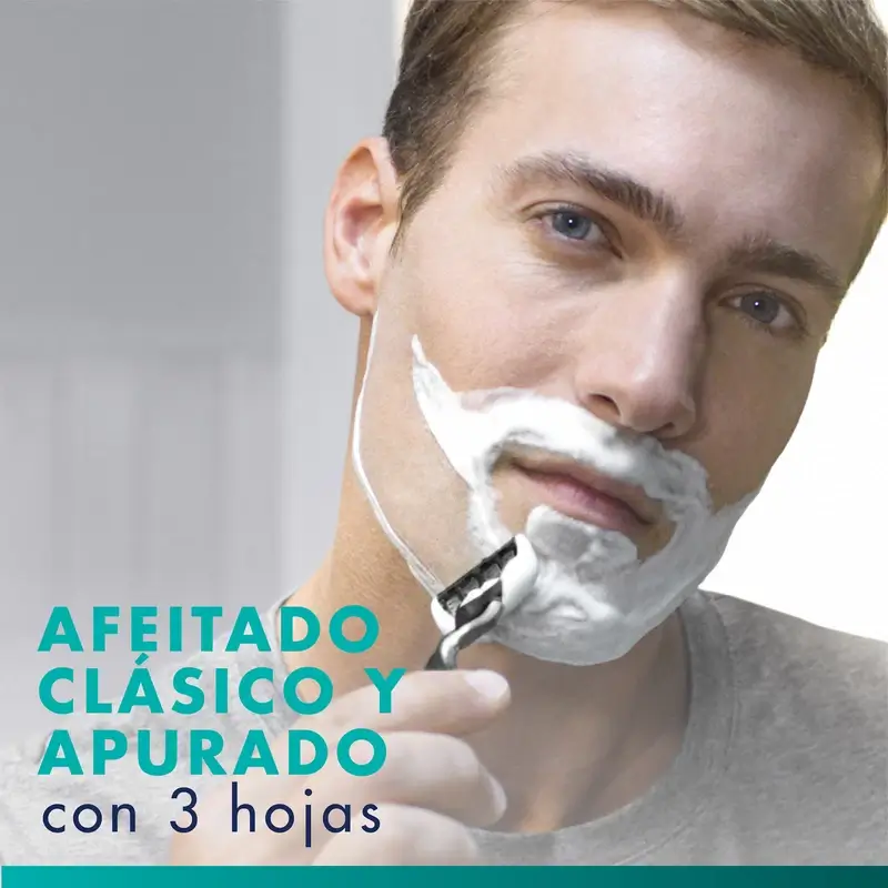Gillette Mach3 Recambio Hombre, 6 Recambios