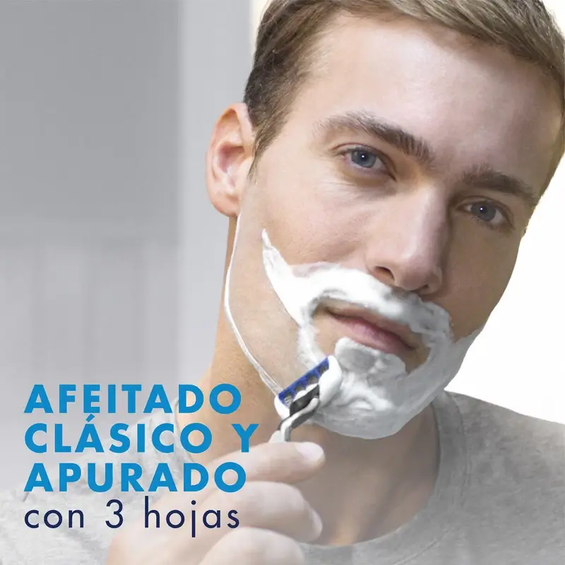 Gillette Mach3 Turbo hombre, 8 Recambios