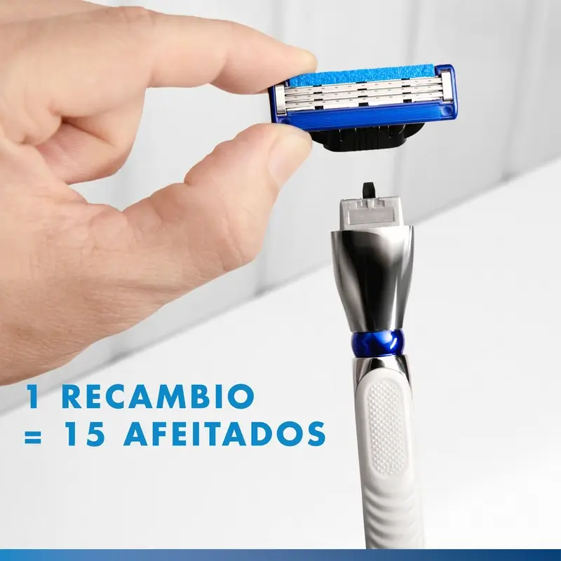Gillette Mach3 Turbo maquinilla hombre + 2 Recambios