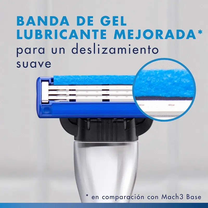 Gillette Mach3 Turbo maquinilla hombre + 2 Recambios