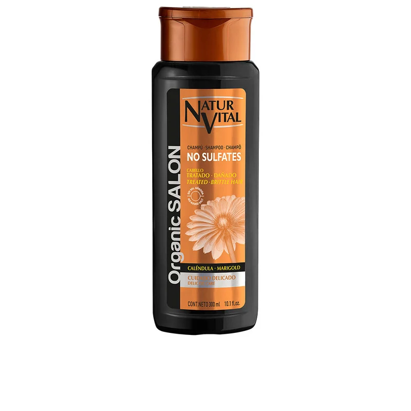 Natur Vital Organic Salon – Champú Sin Sulfatos para Cabello saludable