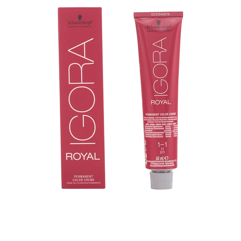 Schwarzkopf Igora Royal – Tintes profesionales de alta cobertura (41 opciones)