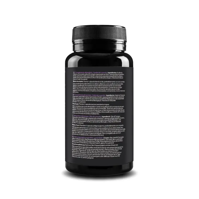 Zenement Aceite De Lavanda, 120 cápsulas blandas