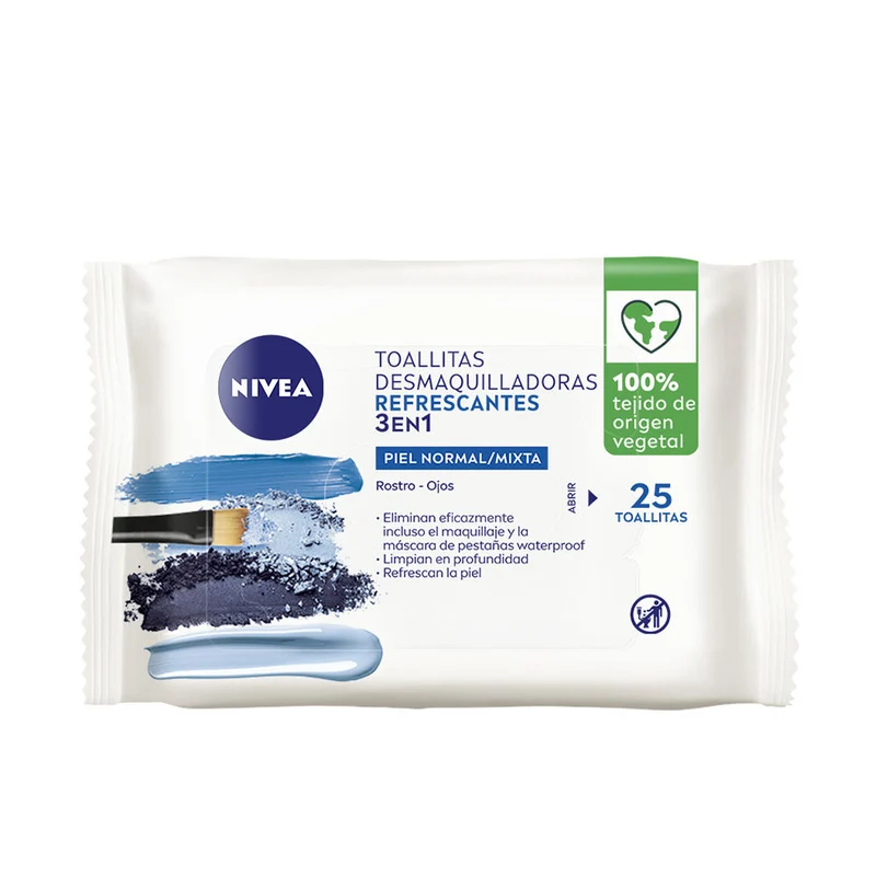 NIVEA - Cosmética Facial - TOALLITAS DESMAQUILLADORAS / (2 opciones)