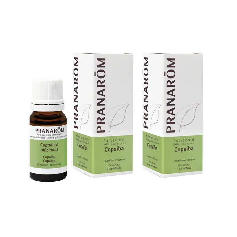 Pranarôm Aceite Esencial Copaiba, 2X10Ml
