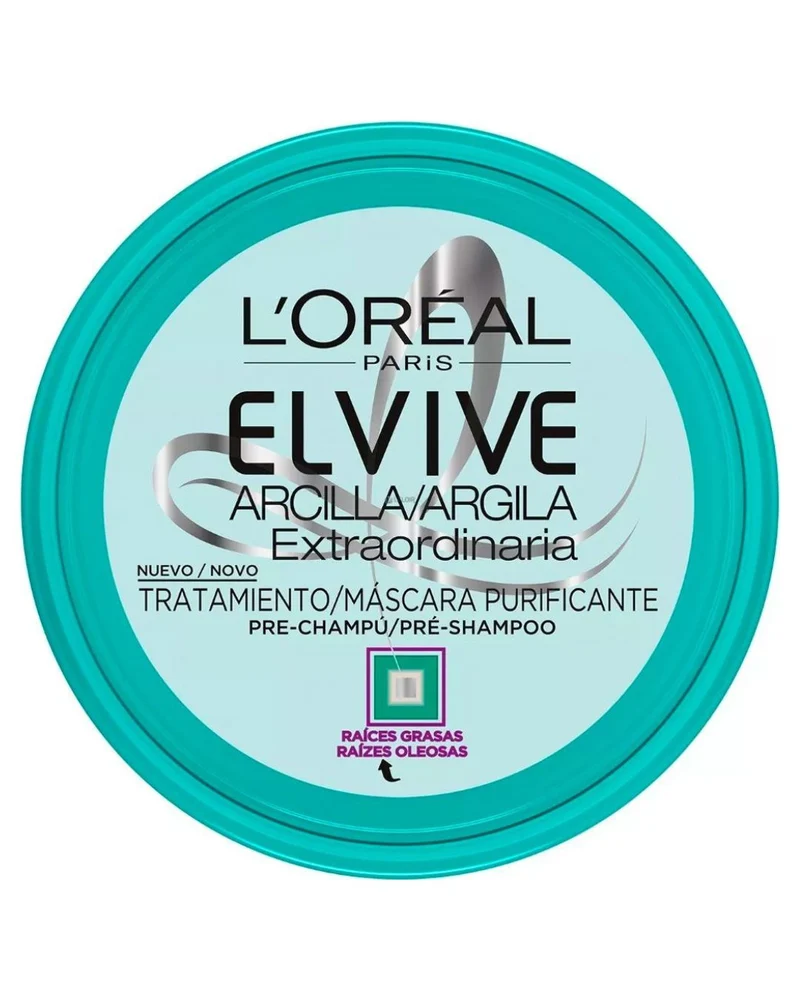 Elvive Arcilla Purificante – Pre‑Shampoo Mascarilla Purificante 150 ml