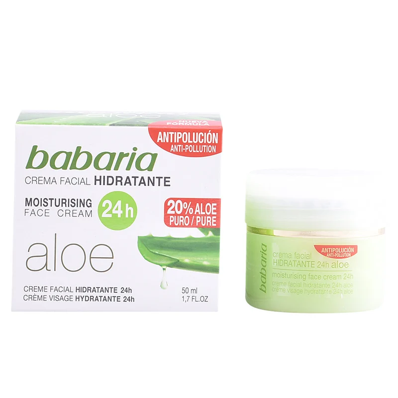 BABARIA - Cosmética Facial - ALOE VERA / (8 opciones)